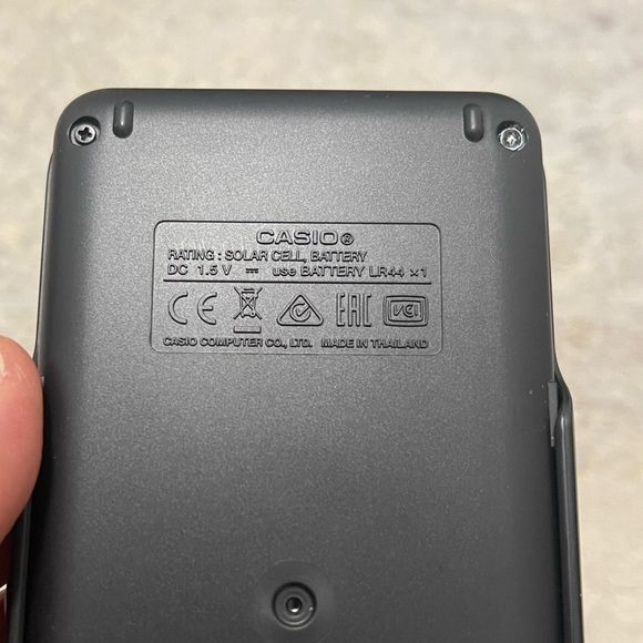 EUC Casio fix-300ESPLUS2 2nd Edition Standard Scientific Calculator In Black - Picture 8 of 8